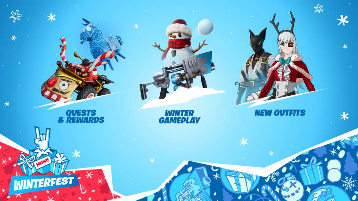 Fortnite holiday event serves up Winterfest skins and items