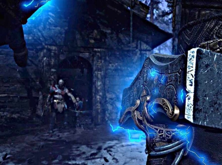 God of War Ragnarök players argue whether Kratos will lift Mjölnir or not