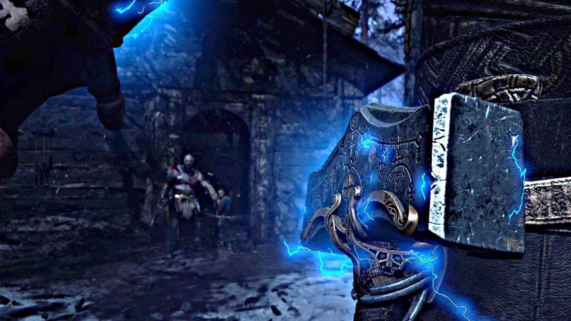 God of War Ragnarök players argue whether Kratos will lift Mjölnir or not
