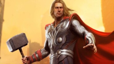 The God of Thunder's armor is precisely converted into Marvel's Avengers down to the littlest detail